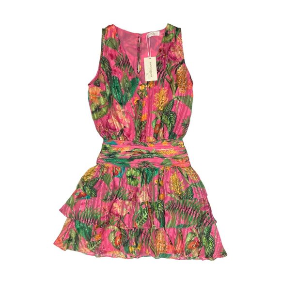 Ramy Brook Dresses & Skirts - Ramy Brook Printed Wilson Dress A0622314 Pink Floral Size 0 New